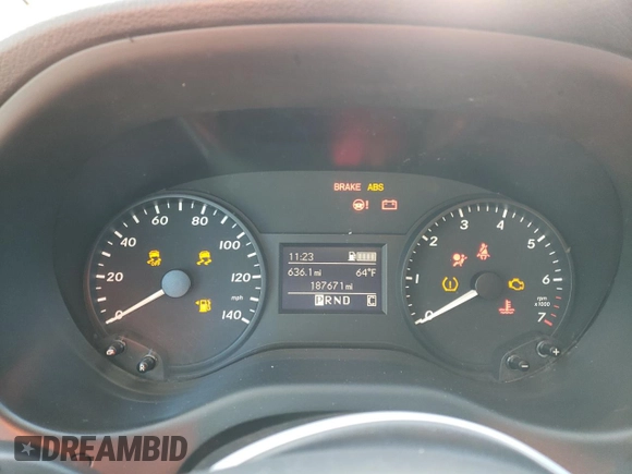2017 Mercedes-Benz Metris Cargo Cargo with VIN WD3PG2EA2H3307813, listed as a Copart auction lot 81002884 with 187,671 mi miles and Clean Title. Bid and sale history available at DreamBid. Image 9.