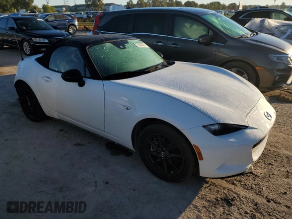 2021 Mazda MX-5 Miata Sport with VIN JM1NDAB72M0452550, listed as a Copart auction lot 72640373 with 23,714 mi miles and . Bid and sale history available at DreamBid. Image 4.