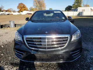 2019 Mercedes-Benz S 560 with VIN WDDUG8GB9KA423150, listed as a Copart auction lot 77655104 with 55,299 mi miles and Salvage Title. Bid and sale history available at DreamBid. Image 5.