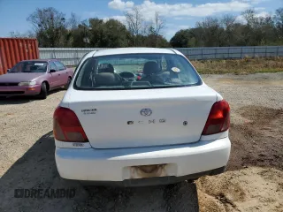 2001 Toyota ECHO with VIN JTDBT123710181063, listed as a Copart auction lot 48900855 with Not Provided miles and Salvage Title. Bid and sale history available at DreamBid. Image 6.