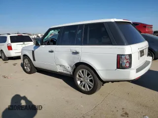 2011 Land Rover Range Rover HSE Lux z VIN SALMF1D49BA354883, wystawiony jako Copart lot #42606835 z przebiegiem 124 810 mil mil oraz Szkoda całkowita • Salvage title. Historia ofert i sprzedaży dostępna na DreamBid. Obrazek 2.