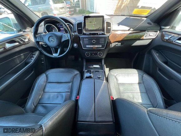 2017 Mercedes-Benz GLS with VIN 4JGDF6EEXHA778377, listed as a Copart auction lot 56806874 with 119,428 mi miles. Bid and sale history available at carsss.com. Image 9.