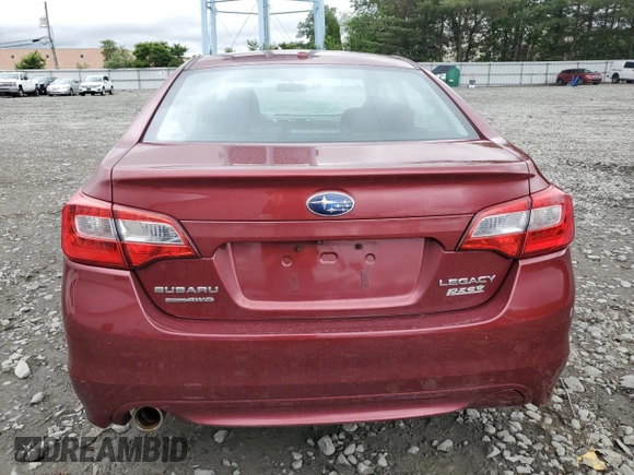 2015 Subaru Legacy Premium with VIN 4S3BNAC67F3070196, listed as a Copart auction lot 60076535 with 122,943 mi miles and Salvage title. Bid and sale history available at DreamBid. Image 6.