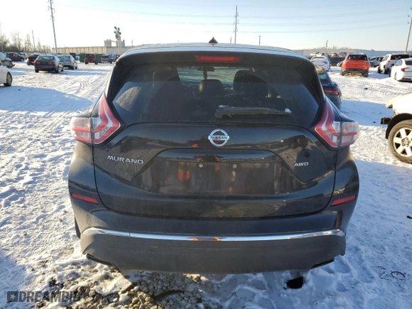 2015 Nissan Murano S with VIN 5N1AZ2MH5FN234129, listed as a Copart auction lot 87738265 with 0 mi miles and Salvage Title. Bid and sale history available at carsss.com. Image 6.