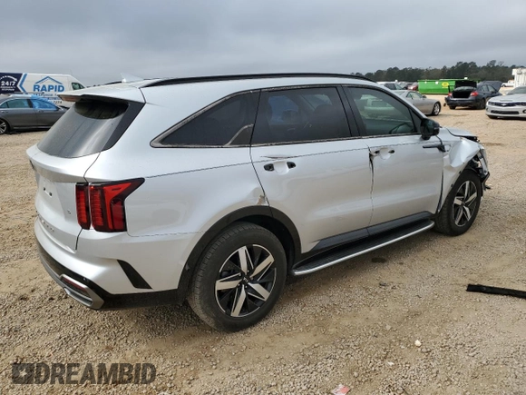 2021 Kia Sorento S with VIN 5XYRL4LC0MG035388, listed as a Copart auction lot 49091945 with 73,652 mi miles and Non Repairable. Bid and sale history available at DreamBid. Image 3.