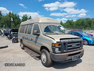 2013 Ford Econoline Cargo Commercial with VIN 1FTNS2EW8DDA88142, listed as a IAAI auction lot 42815258 with 326,304 mi miles and . Bid and sale history available at DreamBid. Image 1.