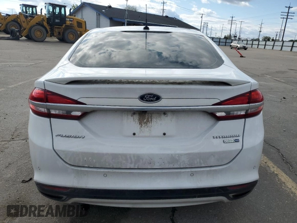 2018 Ford Fusion Titanium with VIN 3FA6P0D94JR247057, listed as a Copart auction lot 56916365 with 101,577 mi miles and Salvage title. Bid and sale history available at DreamBid. Image 6.