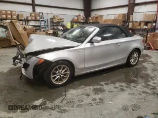 2011 BMW 1 Series 128i with VIN WBAUL7C52BVM80814, listed as a Copart auction lot 45150975 with 186,716 mi miles and Salvage title. Bid and sale history available at DreamBid. Image 1.