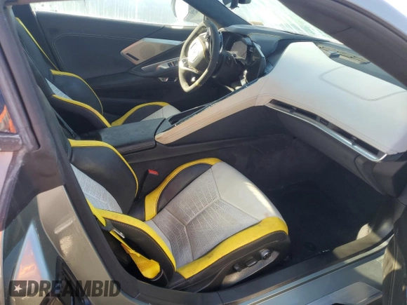 2022 Chevrolet Corvette 3LT with VIN 1G1YC3D49N5106278, listed as a Copart auction lot 75053144 with 0 mi miles and Salvage Title. Bid and sale history available at carsss.com. Image 10.