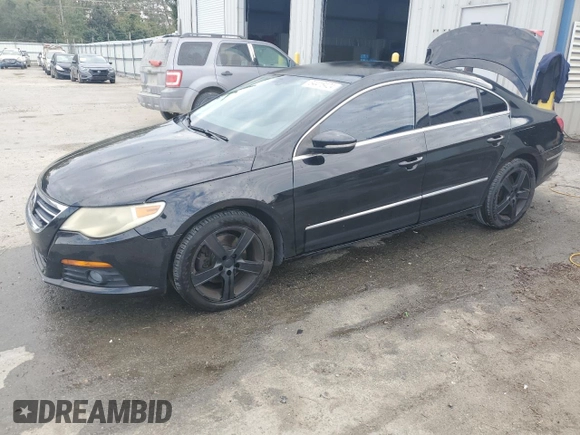2010 Volkswagen CC with VIN WVWMP9AN4AE555128, listed as a Copart auction lot 84416424 with 127,288 mi miles and Salvage Title. Bid and sale history available at DreamBid. Image 1.