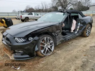 2015 Ford Mustang GT Premium with VIN 1FATP8FF6F5402223, listed as a Copart auction lot 44698185 with 47,078 mi miles and Salvage Title. Bid and sale history available at DreamBid. Image 1.