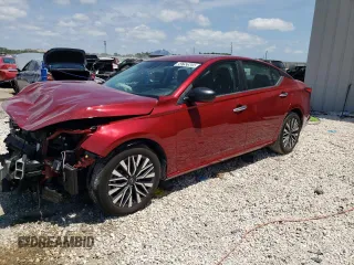 2025 Nissan Altima SV with VIN 1N4BL4DV8SN306940, listed as a Copart auction lot 54752565 with 11,081 mi miles and Salvage Title. Bid and sale history available at DreamBid. Image 1.