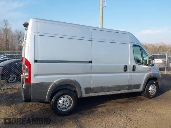 2015 Ram ProMaster Cargo with VIN 3C6TRVBG9FE516729, listed as a IAAI auction lot 41825653 with 141,706 mi miles. Bid and sale history available at carsss.com. Image 13.