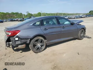 2021 Honda Accord Touring with VIN 1HGCV3F97MA007325, listed as a Copart auction lot 55254695 with Not provided miles and Salvage title. Bid and sale history available at DreamBid. Image 3.