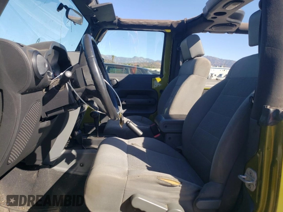 2008 Jeep Wrangler Rubicon с VIN 1J4GA64108L515733, выставлен на аукционе Copart как лот 80744384 с пробегом 139 565 миль миль и Списание • Salvage title. История ставок и продаж доступна на DreamBid. Изображение 7.