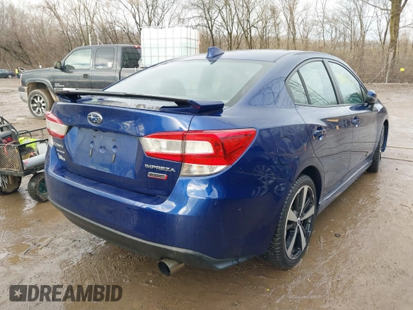 2018 Subaru Impreza Special Sports with VIN 4S3GKAM64J3604695, listed as a IAAI auction lot 41169750 with 111,419 mi miles and . Bid and sale history available at DreamBid. Image 4.