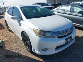 2010 Lexus HS 250h with VIN JTHBB1BA3A2001808, listed as a IAAI auction lot 41607862 with 149,893 mi miles. Bid and sale history available at carsss.com. Image 1.