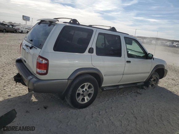 2001 Nissan Pathfinder LE with VIN JN8DR09X91W576972, listed as a Copart auction lot 88999545 with 120,344 mi miles and Salvage Title. Bid and sale history available at carsss.com. Image 3.
