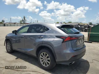 2021 Lexus NX 300 with VIN JTJDARBZXM2187754, listed as a Copart auction lot 60242005 with 61,455 mi miles and Salvage title. Bid and sale history available at DreamBid. Image 2.