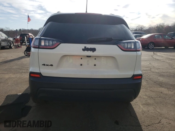 2019 Jeep Cherokee Latitude Plus with VIN 1C4PJMLB7KD362967, listed as a Copart auction lot 52439845 with 59,751 mi miles and Salvage title. Bid and sale history available at DreamBid. Image 6.