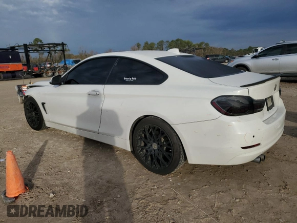 2015 BMW 4 Series 428i with VIN WBA3N3C54FK233185, listed as a Copart auction lot 88672905 with 120,317 mi miles and Salvage Title. Bid and sale history available at DreamBid. Image 2.