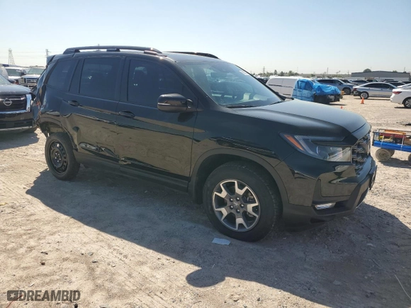 2023 Honda Passport TrailSport with VIN 5FNYF8H63PB024846, listed as a Copart auction lot 50308365 with 18,377 mi miles and Salvage Title. Bid and sale history available at carsss.com. Image 4.