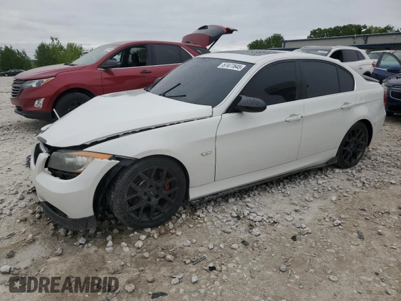 2007 BMW 3 Series 335i z VIN WBAVB73537PA85241, wystawiony jako Copart lot #57477645 z przebiegiem Nie podano mil oraz Czysty tytuł • Clean title. Historia ofert i sprzedaży dostępna na DreamBid. Obrazek 1.