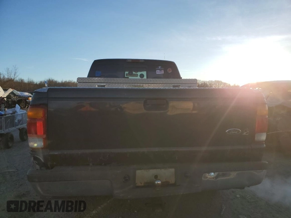 1999 Ford Ranger XL with VIN 1FTYR10V9XPB40222, listed as a Copart auction lot 86369544 with 123,656 mi miles and Clean Title. Bid and sale history available at carsss.com. Image 6.