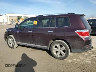 2013 Toyota Highlander Limited with VIN 5TDDK3EH7DS200260, listed as a Copart auction lot 44537275 with 144,599 mi miles and Non repairable. Bid and sale history available at DreamBid. Image 2.