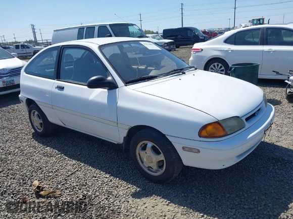 1995 Ford Aspire with VIN KNJLT05H4S6151892, listed as a IAAI auction lot 42023883 with 221,899 mi miles and . Bid and sale history available at DreamBid. Image 1.