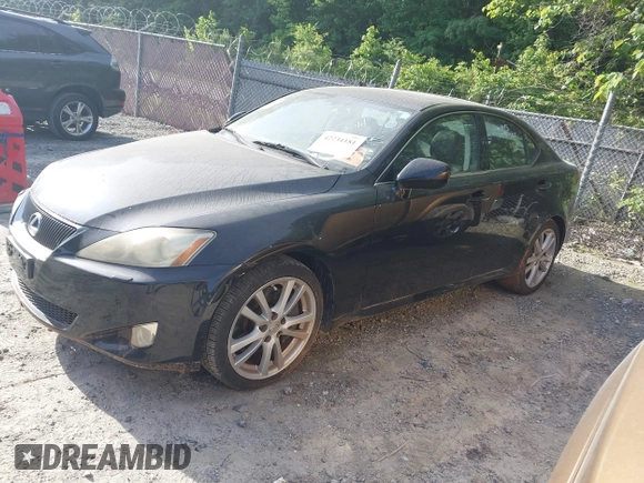 2007 Lexus IS 350 with VIN JTHBE262375015943, listed as a IAAI auction lot 42234181 with 135,023 mi miles and . Bid and sale history available at DreamBid. Image 2.
