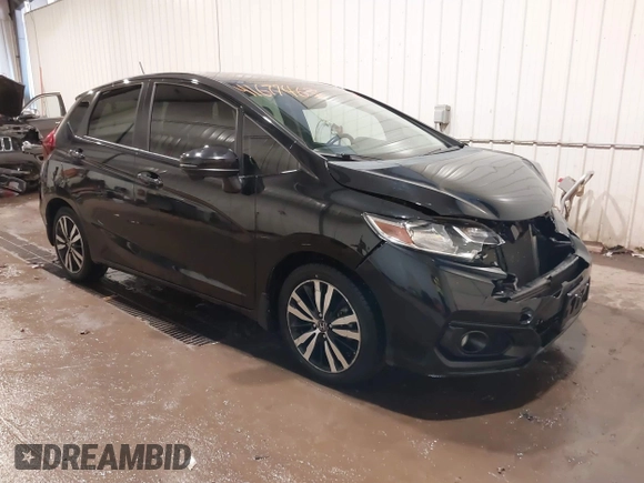 2018 Honda Fit EX-L with VIN 3HGGK5H92JM724068, listed as a IAAI auction lot 41677463 with 69,467 mi miles. Bid and sale history available at carsss.com. Image 1.
