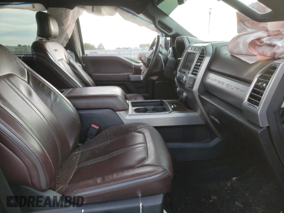 2017 Ford F-250 Lariat with VIN 1FT7W2BT6HED83358, listed as a Copart auction lot 32676022 with Not provided miles and Salvage title. Bid and sale history available at DreamBid. Image 5.