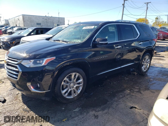 2020 Chevrolet Traverse High Country with VIN 1GNEVNKW6LJ236017, listed as a Copart auction lot 75642904 with 63,395 mi miles and Salvage Title. Bid and sale history available at carsss.com. Image 1.