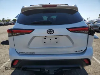 2022 Toyota Highlander LE with VIN 5TDBZRBHXNS204542, listed as a Copart auction lot 56551225 with 71,135 mi miles and Salvage title. Bid and sale history available at DreamBid. Image 6.
