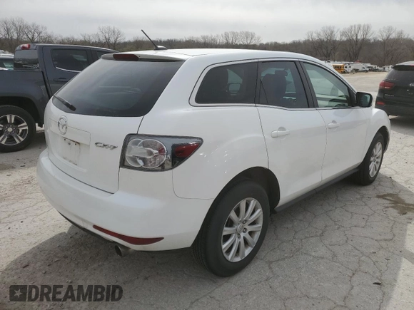 2011 Mazda CX-7 i Touring with VIN JM3ER2C55B0364522, listed as a Copart auction lot 50039145 with 161,477 mi miles and Salvage Title. Bid and sale history available at DreamBid. Image 3.