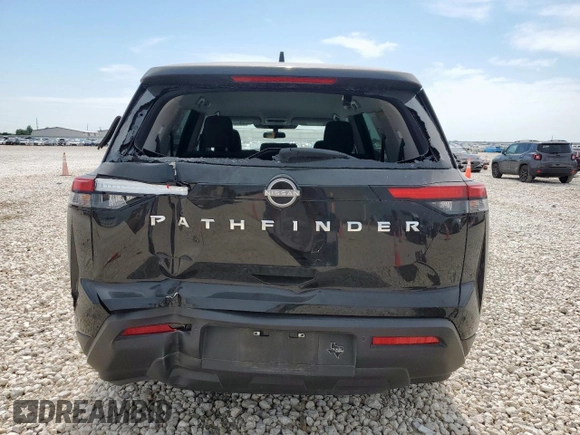 2024 Nissan Pathfinder S with VIN 5N1DR3AA6RC251354, listed as a Copart auction lot 56457795 with 36,589 mi miles and Salvage title. Bid and sale history available at DreamBid. Image 6.