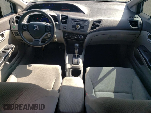 2012 Honda Civic LX с VIN 2HGFB2F56CH524788, выставлен на аукционе Copart как лот 60326815 с пробегом 160 271 миль миль и Списание • Salvage title. История ставок и продаж доступна на DreamBid. Изображение 8.
