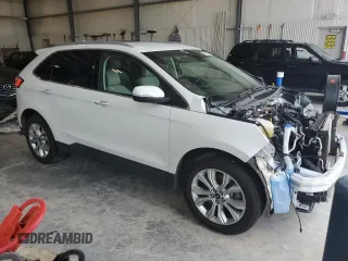 2020 Ford Edge Titanium z VIN 2FMPK4K98LBA31927, wystawiony jako Copart lot #58769015 z przebiegiem 40 609 mil mil oraz Szkoda całkowita • Salvage title. Historia ofert i sprzedaży dostępna na DreamBid. Obrazek 4.