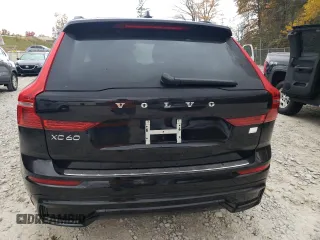 2024 Volvo XC60 Recharge Plug-In Hybrid Core Dark Theme with VIN YV4H60DK1R1939885, listed as a Copart auction lot 77381144 with 3,246 mi miles and Salvage Title. Bid and sale history available at carsss.com. Image 6.