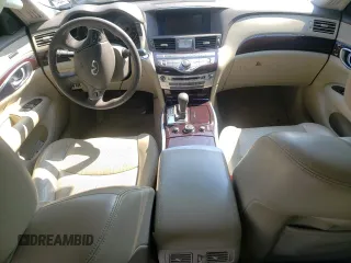 2012 Infiniti M37 with VIN JN1BY1AR2CM395741, listed as a Copart auction lot 69326254 with 126,300 mi miles and Salvage Title. Bid and sale history available at carsss.com. Image 8.
