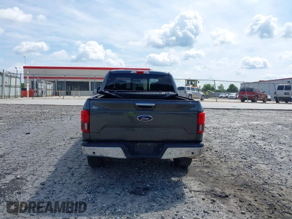 2018 Ford F-150 XL with VIN 1FTEW1E50JFD58356, listed as a IAAI auction lot 42456741 with 153,332 mi miles and . Bid and sale history available at DreamBid. Image 17.