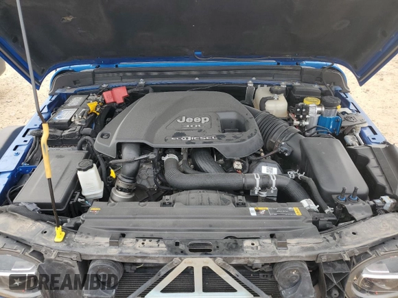 2021 Jeep Gladiator Rubicon with VIN 1C6JJTBM1ML611203, listed as a Copart auction lot 87203924 with 27,645 mi miles and Salvage title. Bid and sale history available at DreamBid. Image 11.