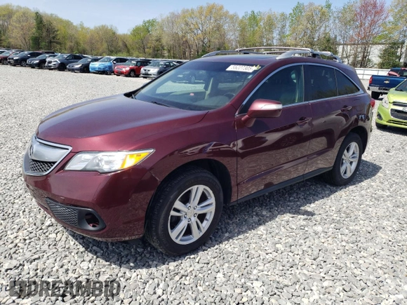 2014 Acura RDX with VIN 5J8TB4H36EL000170, listed as a Copart auction lot 55227305 with 190,311 mi miles and Salvage title. Bid and sale history available at DreamBid. Image 1.