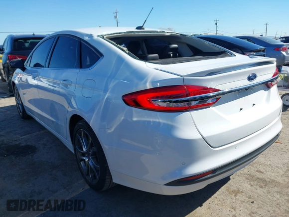 2017 Ford Fusion SE with VIN 3FA6P0H75HR343881, listed as a IAAI auction lot 41855068 with 44,141 mi miles. Bid and sale history available at carsss.com. Image 3.