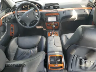 2003 Mercedes-Benz S-Class 4.3L with VIN WDBNG70J03A374222, listed as a Copart auction lot 76971614 with 80,966 mi miles and Salvage Title. Bid and sale history available at carsss.com. Image 8.