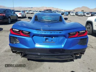 2022 Chevrolet Corvette 1LT with VIN 1G1YA2D46N5104049, listed as a Copart auction lot 45993245 with 33,785 mi miles and Salvage Title. Bid and sale history available at carsss.com. Image 6.