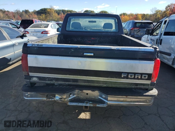 1992 Ford F-150 with VIN 1FTDF15NXNNB01339, listed as a Copart auction lot 76107684 with 124,732 mi miles and Clean title. Bid and sale history available at DreamBid. Image 6.