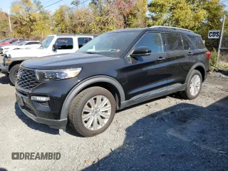 2021 Ford Explorer Limited with VIN 1FM5K8FW7MNA11379, listed as a Copart auction lot 76866794 with 48,455 mi miles and Salvage Title. Bid and sale history available at carsss.com. Image 1.