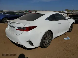 2015 Lexus RC 350 with VIN JTHSE5BC0F5003621, listed as a Copart auction lot 71625424 with 0 mi miles and Salvage Title. Bid and sale history available at carsss.com. Image 3.